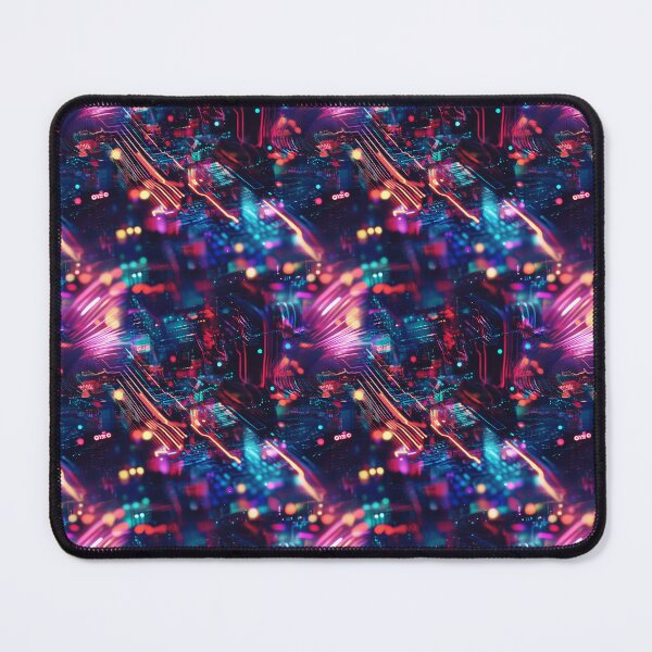 Item preview, Light Synapses Abstract Neural Network designed and sold by MidArtForge.