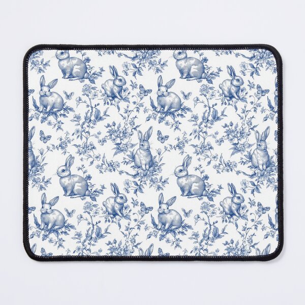 Aperçu de l'œuvre Impression sur toile Blue Bunny créée et vendue par SezzyDesigns.