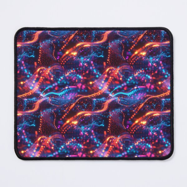 Item preview, Light Synapses Abstract Neural Network designed and sold by MidArtForge.