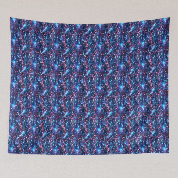 Item preview, Light Synapses Abstract Neural Network designed and sold by MidArtForge.