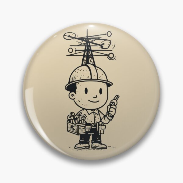 Item preview, TV antenna installer 1 designed and sold by Made-by-Gus.