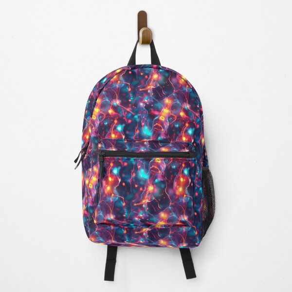Item preview, Light Synapses Abstract Neural Network designed and sold by MidArtForge.