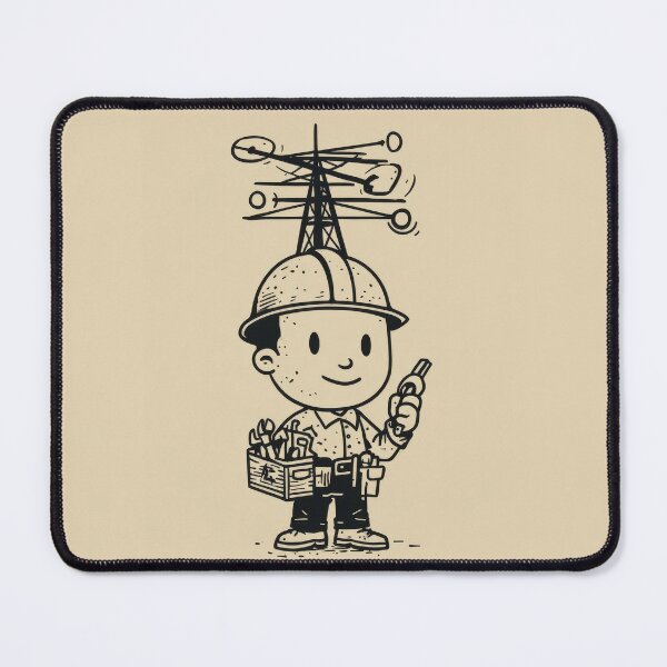 Item preview, TV antenna installer 1 designed and sold by Made-by-Gus.