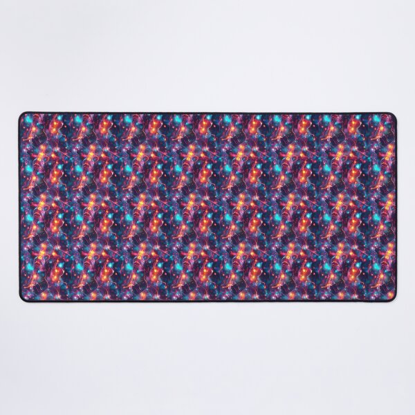 Item preview, Light Synapses Abstract Neural Network designed and sold by MidArtForge.