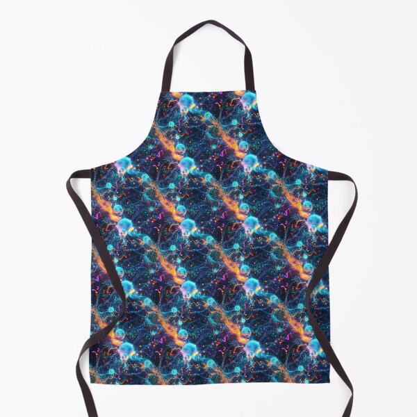 Item preview, Light Synapses Abstract Neural Network designed and sold by MidArtForge.