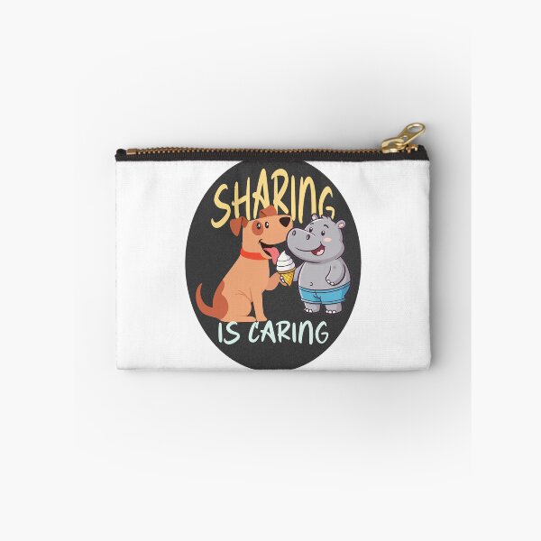 Item preview, Sharing Is Caring Quote Design – Kindness Message with Wholesome Positive Vibes designed and sold by ArtsyExplorer.