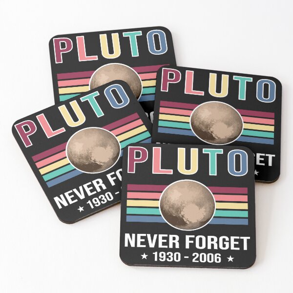 Item preview, Pluto Never Forget – Funny Space Planet  designed and sold by The Real Life Symphony.