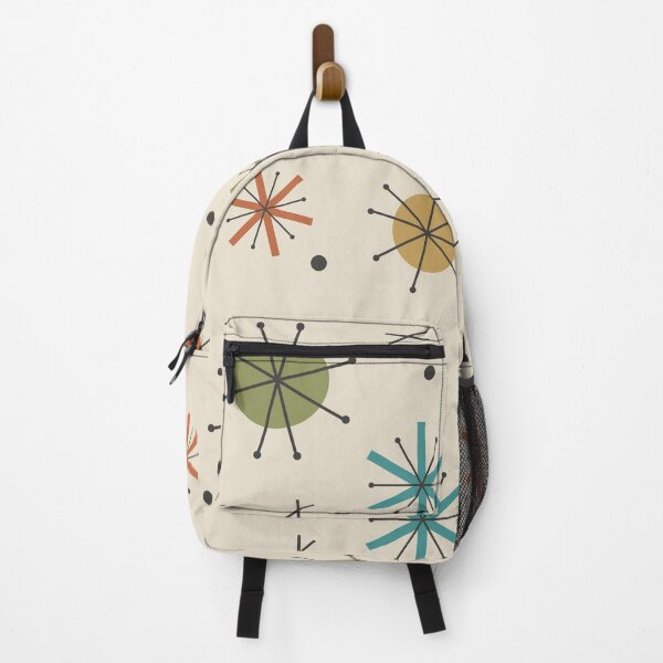 Item preview, Retro Atomic Planets Starbursts Multicolored designed and sold by thepixelgarden.
