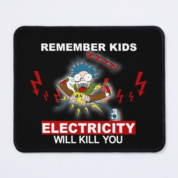 Item preview, electricity kills warning - electricity kills warning designed and sold by Cadamurrovault.