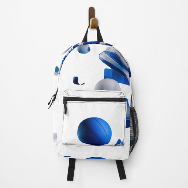 Item preview, Futuristic Blue Basketball Sneaker in Dynamic Motion designed and sold by MelaDizayn.