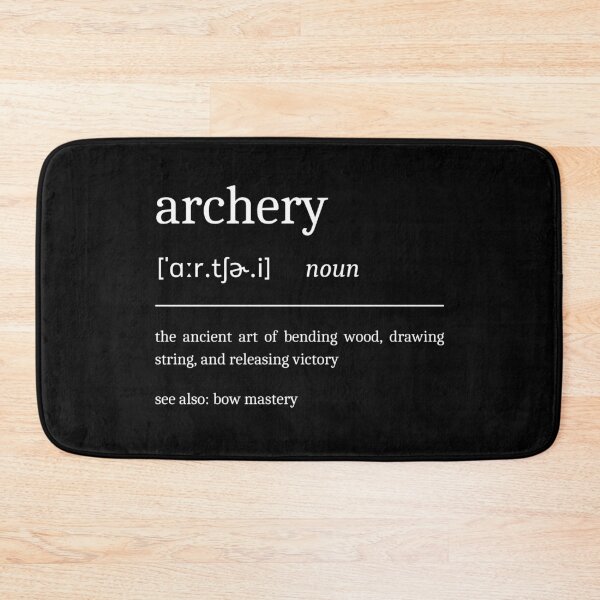Item preview, Archery Definition Funny Sarcastic Archer designed and sold by StrideSuccess.