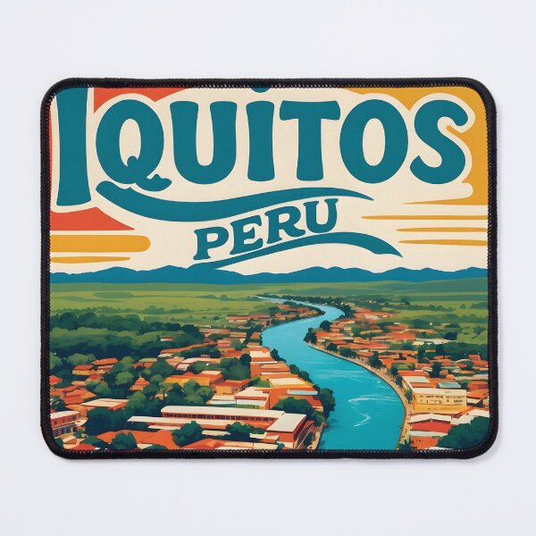 Item preview, Iquitos Peru Vintage Travel Tourism designed and sold by TravelersGems.