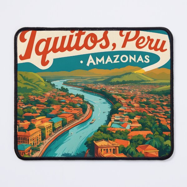 Item preview, Iquitos Peru Vintage Travel Tourism designed and sold by TravelersGems.