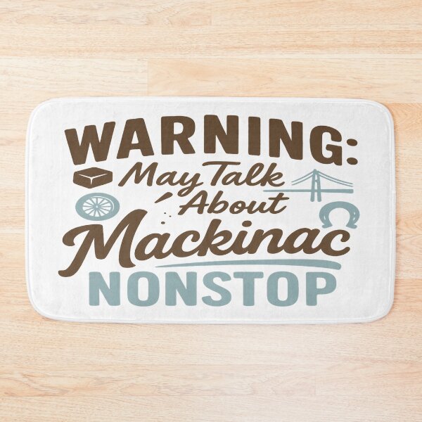 Item preview, Mackinac Obsessed: No Cars, Just Conversations designed and sold by Globalcitytees.