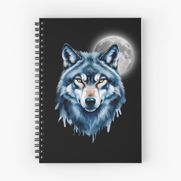 Item preview, Wolf, Wolf Lover, Pack of wolves, Howling at the moon, Full moon, Galaxy moon designed and sold by Nicolelynndecor.