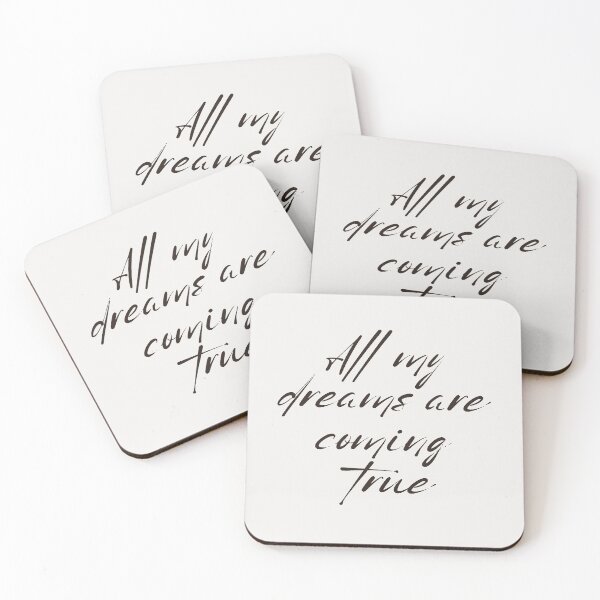 Item preview, All my dreams are coming true Affirmation designed and sold by Artevalia.
