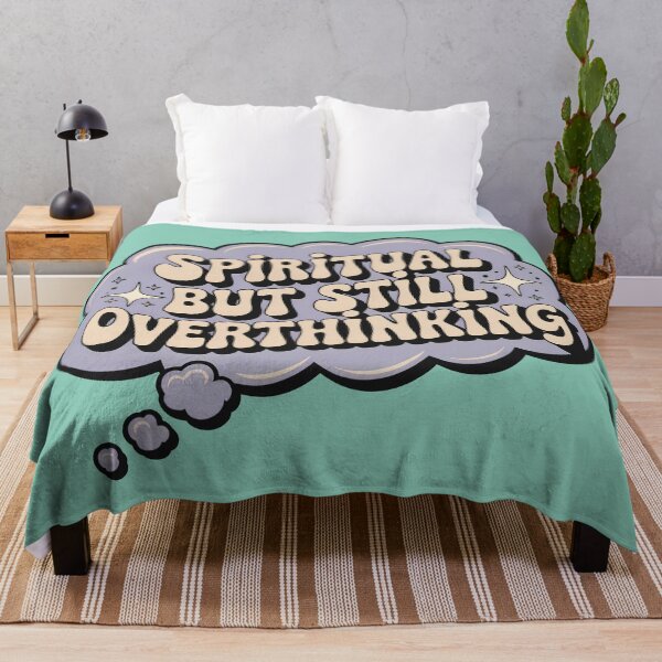 Item preview, Spiritual But Still Overthinking designed and sold by CrypticHMystic.