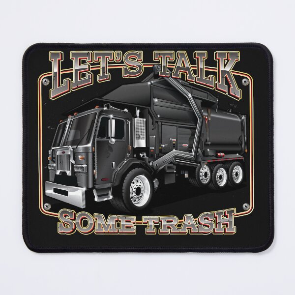 Item preview, Let's Talk Some Trash Front Loader designed and sold by The Trash Talking Shop.
