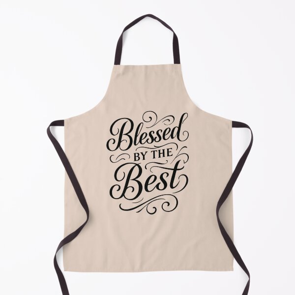 Item preview, Blessed by the Best – Elegant Script designed and sold by Myra365Art.