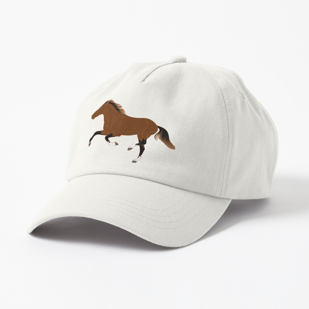 Aperçu de l'œuvre Casquette Dad Hat créée et vendue par WebEquitation.