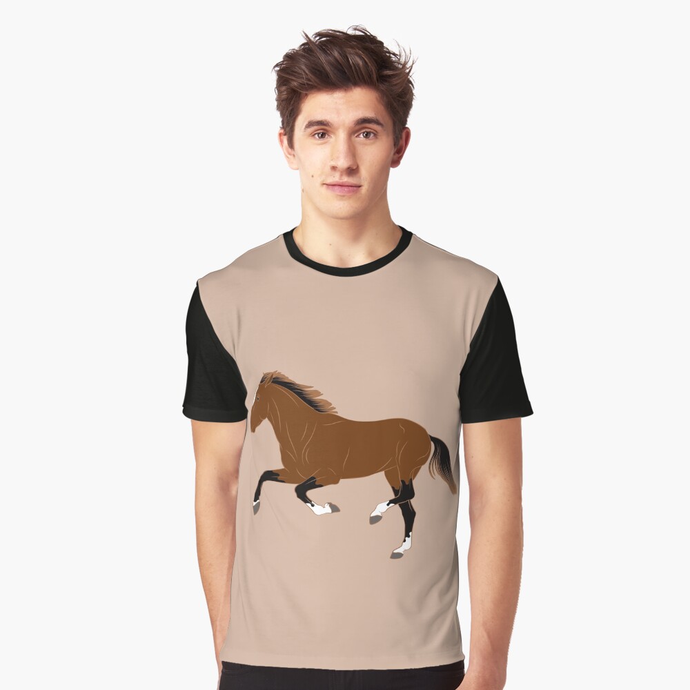 Aperçu de l'œuvre T-shirt graphique créée et vendue par WebEquitation.