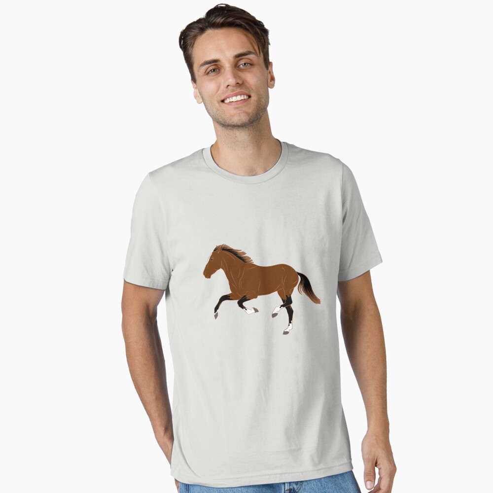 Aperçu de l'œuvre T-shirt essentiel créée et vendue par WebEquitation.