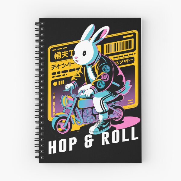 Artikelvorschau, Neo-Pop Biker Bunny: Urban Rebellion entworfen und verkauft von Credisaim.