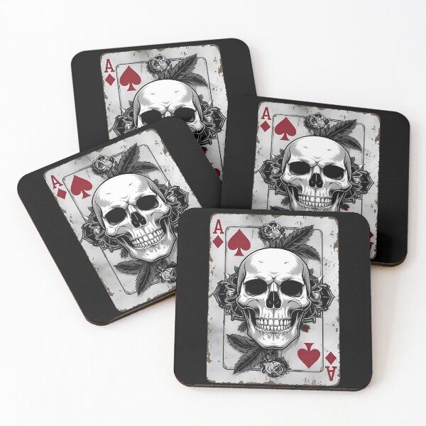 Item preview, Skull card ace designed and sold by whatthefoxsays.