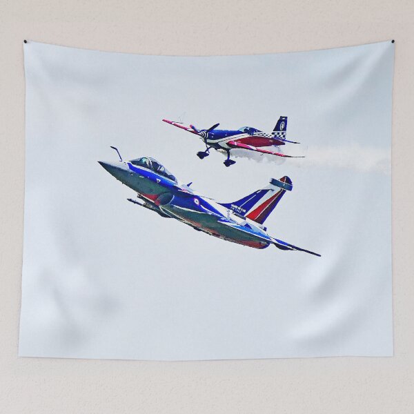 Item preview, vr 3911 / Finition - Mai 2025 - 4 - Rafale et le Voltigeur de l'Armée de l'Air  - Okaio Créations  journaliste - Olavia-Olao designed and sold by o.okaïo.