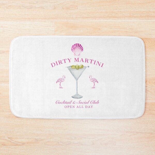 Item preview, Pink Flamingo Dirty Martini Social Club designed and sold by cheekygrins.