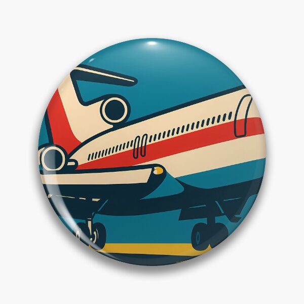 Item preview, 1970s Airliner Landing designed and sold by UMLAUT STUDIOS.