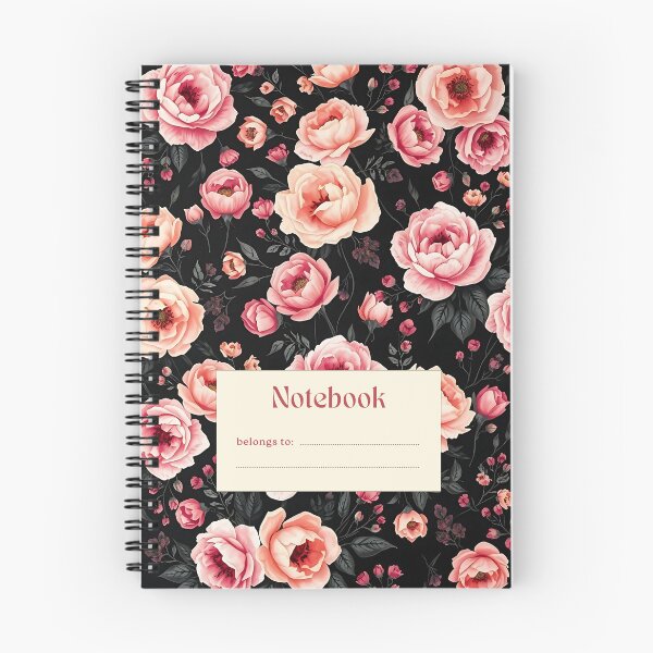 Item preview, Floral Notebook – Elegant Design for Writing, Notes & Everyday Use designed and sold by Pandi-makes.