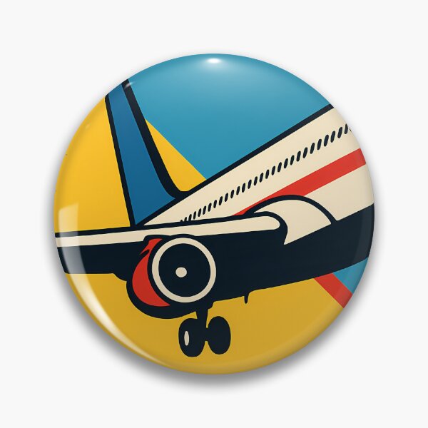 Item preview, 1980s Airliner on approach designed and sold by UMLAUT STUDIOS.