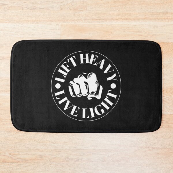 Item preview, Lift Heavy Live Light-Motivational Gym Fitness T-Shirt designed and sold by Tarek TK.