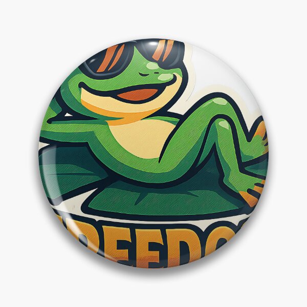 Item preview, Freedom Frog designed and sold by Anime and 90s Style.
