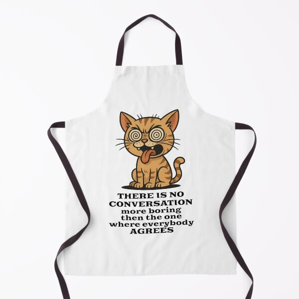 Item preview, Crazy funny cat meme-Michel de Montaigne- CONVERSATION designed and sold by designkb.