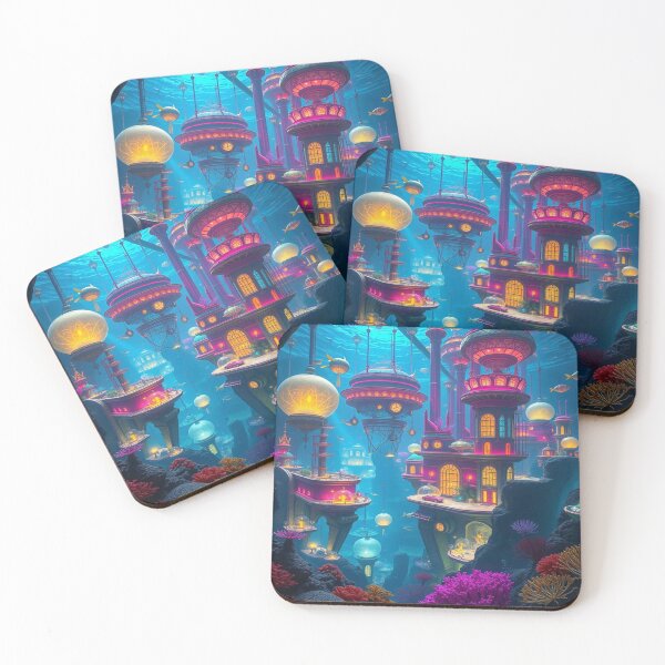 Item preview, Deep Sea Metropolis Life Beneath the Waves designed and sold by FotoworldEdel.