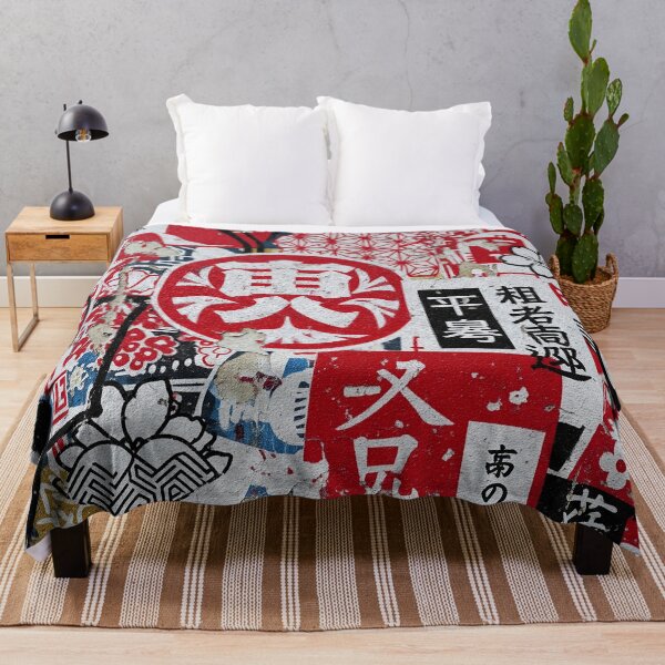 Item preview, Sakura Storm Graffiti Art Red White Black Aop designed and sold by JohnnyVillas.