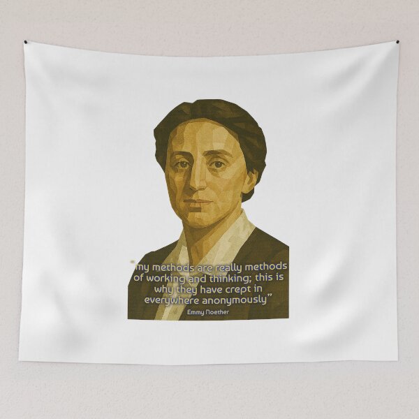 Item preview, Quote by Emmy Noether : “my methods are really methods of working and thinking; this is why they have crept in everywhere anonymously” designed and sold by eebee00.