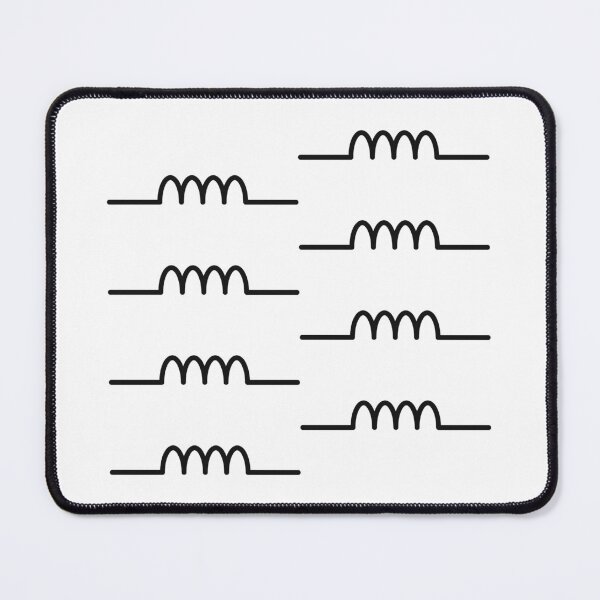 Item preview, Loop Style Inductor Electrical Symbol Multipack Sheet designed and sold by ThePungineer.