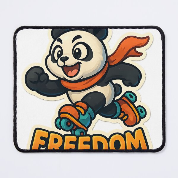 Item preview, Panda Freedom designed and sold by Anime and 90s Style.
