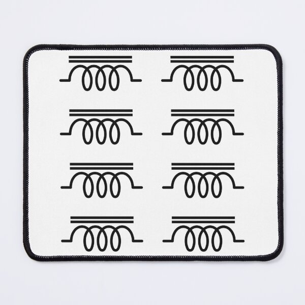 Item preview, Iron Core Coil Inductor Electrical Symbol Multipack Sheet designed and sold by ThePungineer.