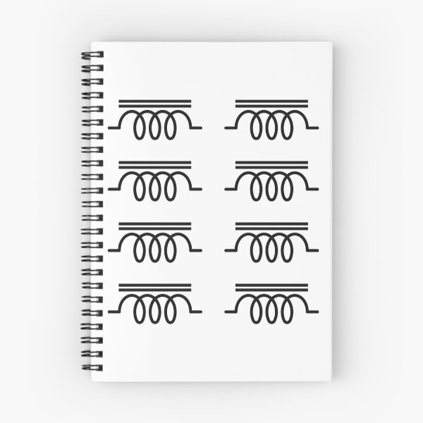Item preview, Iron Core Coil Inductor Electrical Symbol Multipack Sheet designed and sold by ThePungineer.