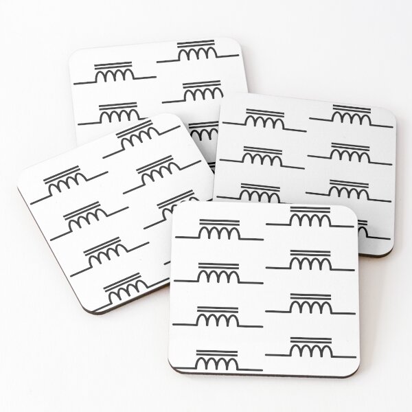 Item preview, Iron Core Loop Inductor Electrical Symbol Multipack Sheet designed and sold by ThePungineer.