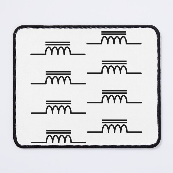 Item preview, Iron Core Loop Inductor Electrical Symbol Multipack Sheet designed and sold by ThePungineer.