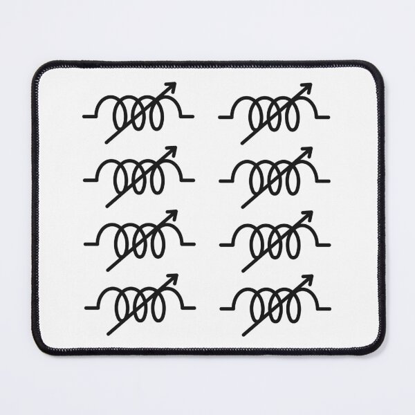 Item preview, Coil Style Variable Inductor Electrical Symbol Multipack Sheet designed and sold by ThePungineer.