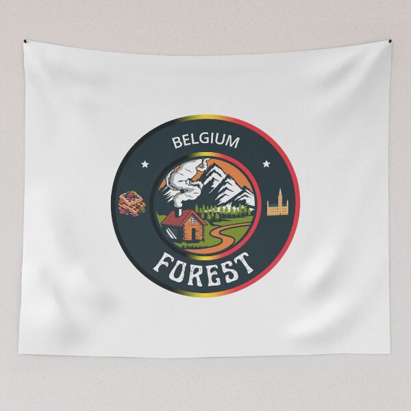 Item preview, Forest Belgium Emblem designed and sold by World Designs.