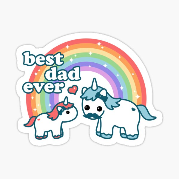 Item preview, Best Unicorn Dad designed and sold by sugarhai.