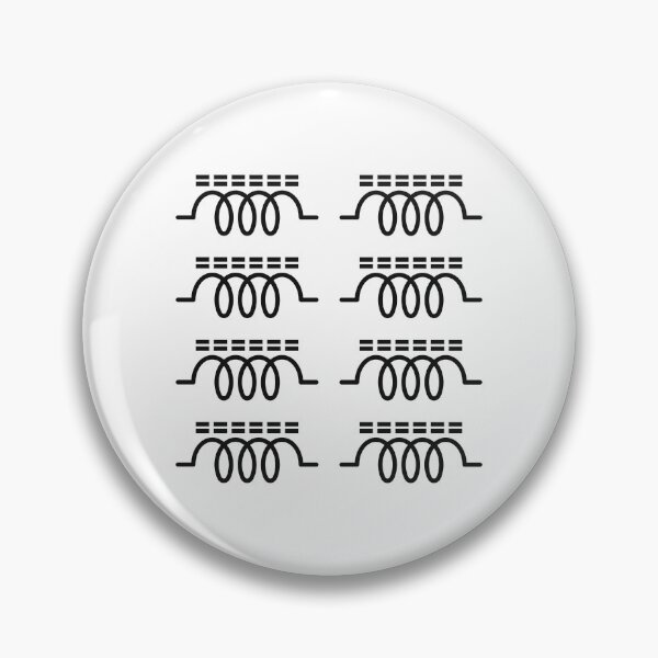 Item preview, Ferrite Core Coil Inductor Electrical Symbol Multipack Sheet designed and sold by ThePungineer.