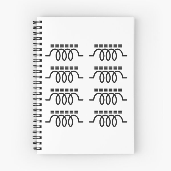 Item preview, Ferrite Core Coil Inductor Electrical Symbol Multipack Sheet designed and sold by ThePungineer.